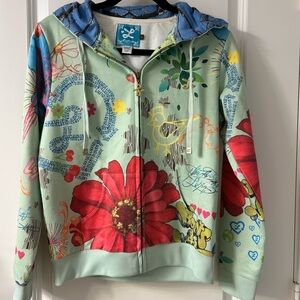 LRG Colorful women’s Hoodie with Floral Design